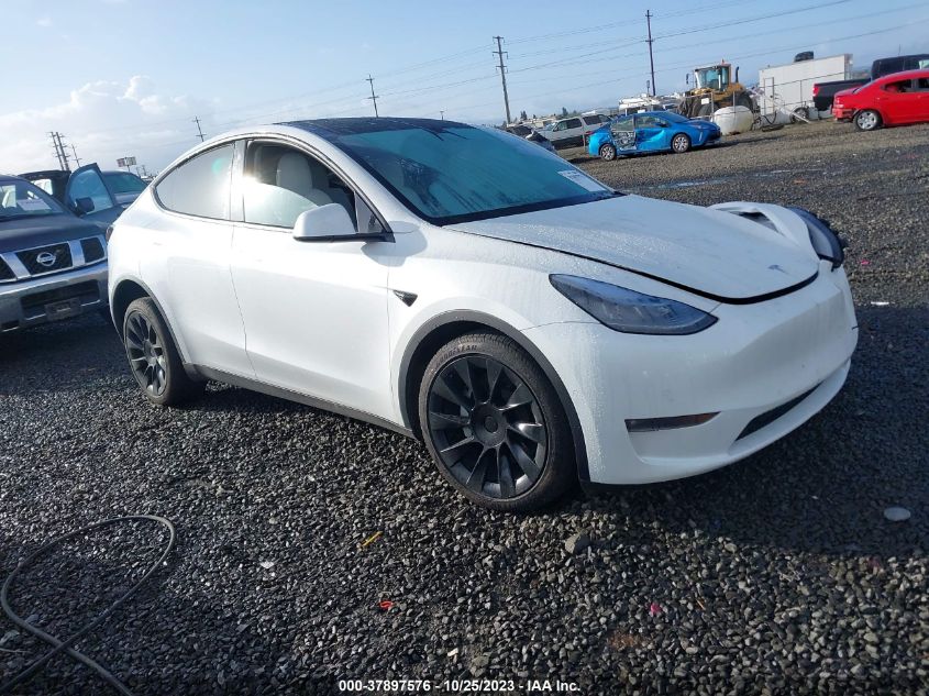 5YJYGAEE9MF157445 TESLA MODEL Y LONG RANGE 2021