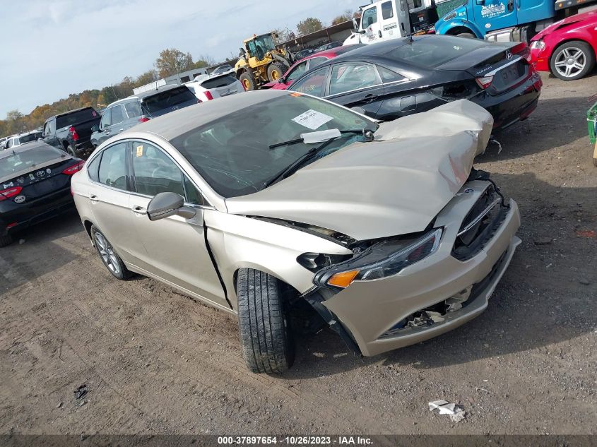 2016 FORD FUSION SE - 3FA6P0H75GR326013