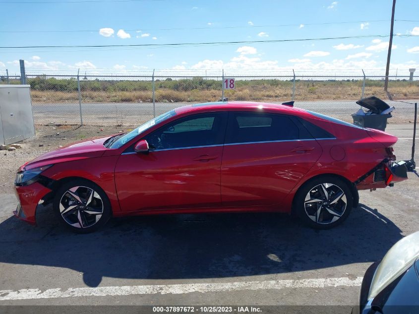 2021 HYUNDAI ELANTRA SEL - 5NPLN4AG9MH018488