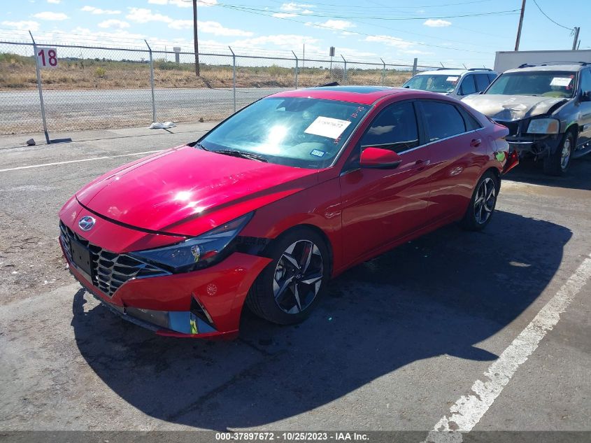 2021 HYUNDAI ELANTRA SEL - 5NPLN4AG9MH018488