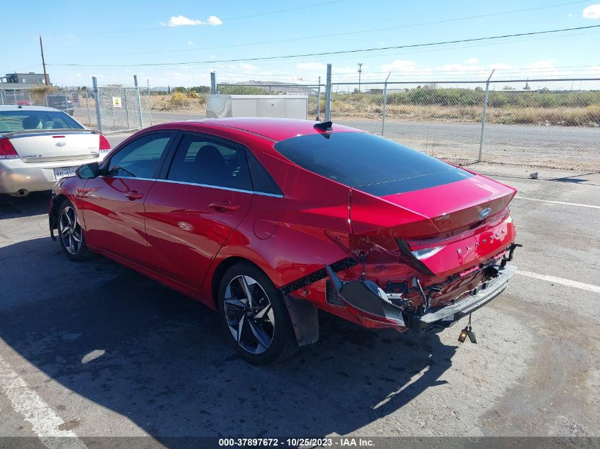 2021 HYUNDAI ELANTRA SEL - 5NPLN4AG9MH018488