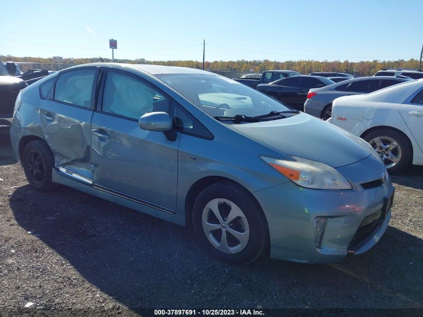 2013 TOYOTA PRIUS ONE/TWO/THREE/FOUR/FIVE - JTDKN3DU9D5593617