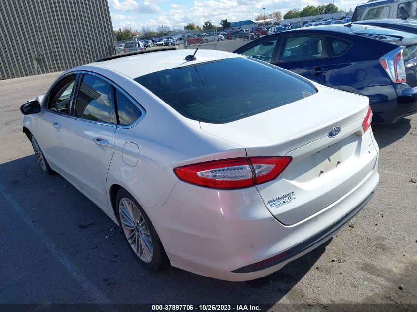 2016 FORD FUSION SE - 3FA6P0HD5GR216195