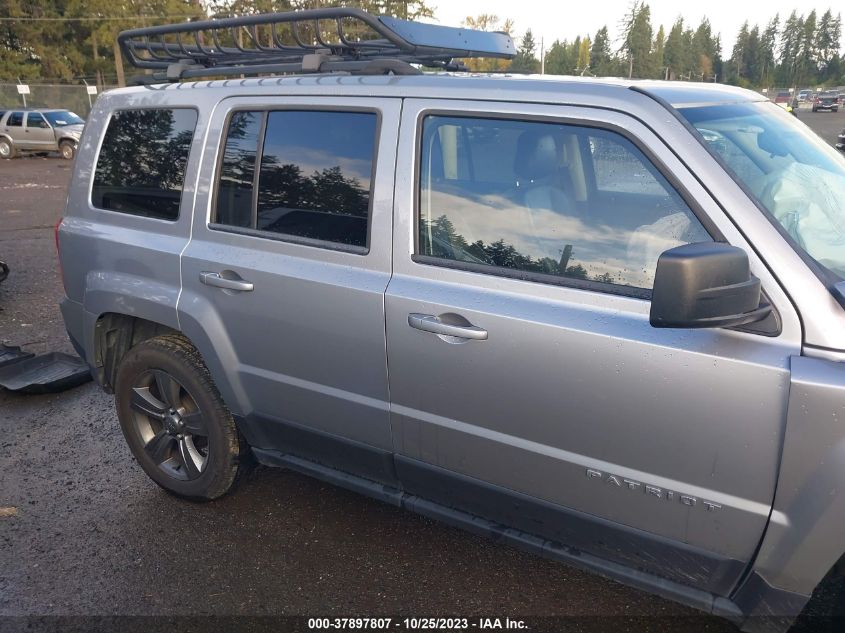 2015 JEEP PATRIOT HIGH ALTITUDE EDITION - 1C4NJRFB4FD436156