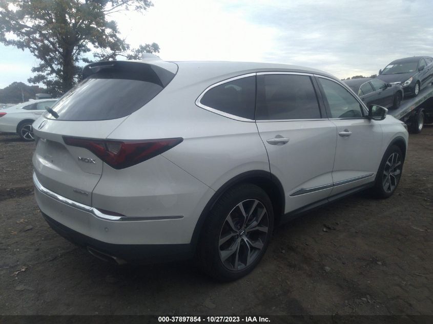 5J8YE1H48NL004077 Acura MDX W/TECHNOLOGY PACKAGE 4