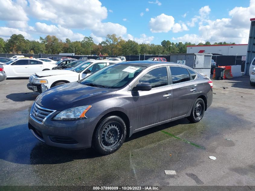 2014 NISSAN SENTRA S - 3N1AB7AP0EY273667