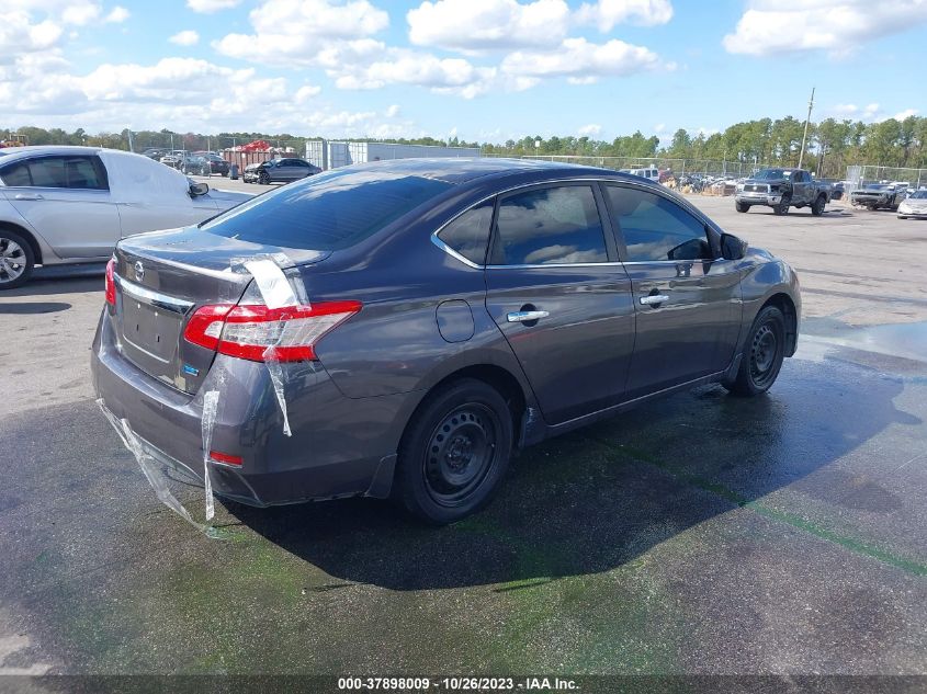 2014 NISSAN SENTRA S - 3N1AB7AP0EY273667