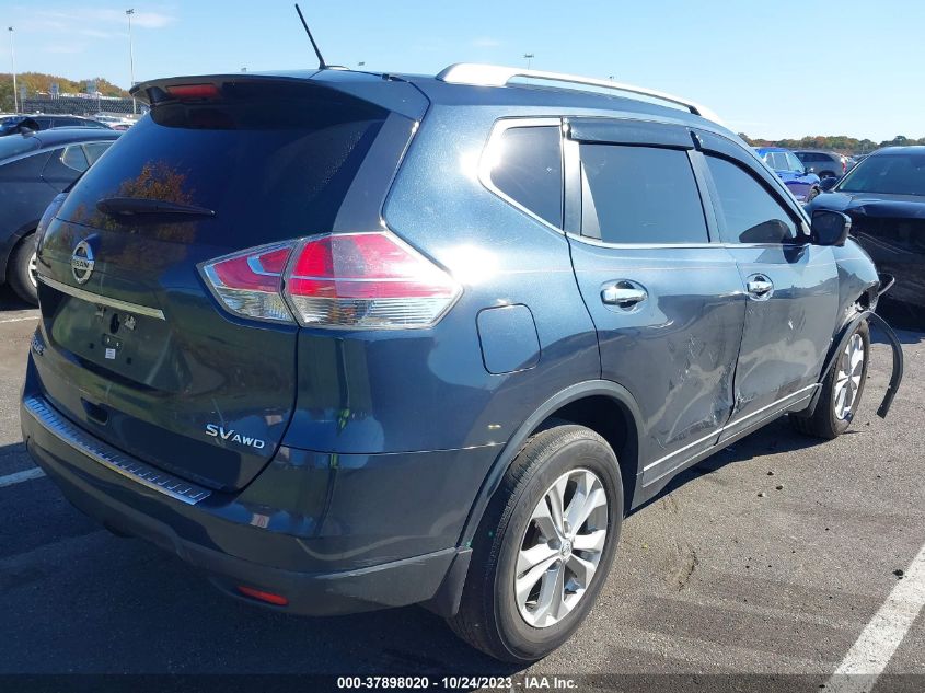 2016 NISSAN ROGUE S/SL/SV - 5N1AT2MV9GC919402