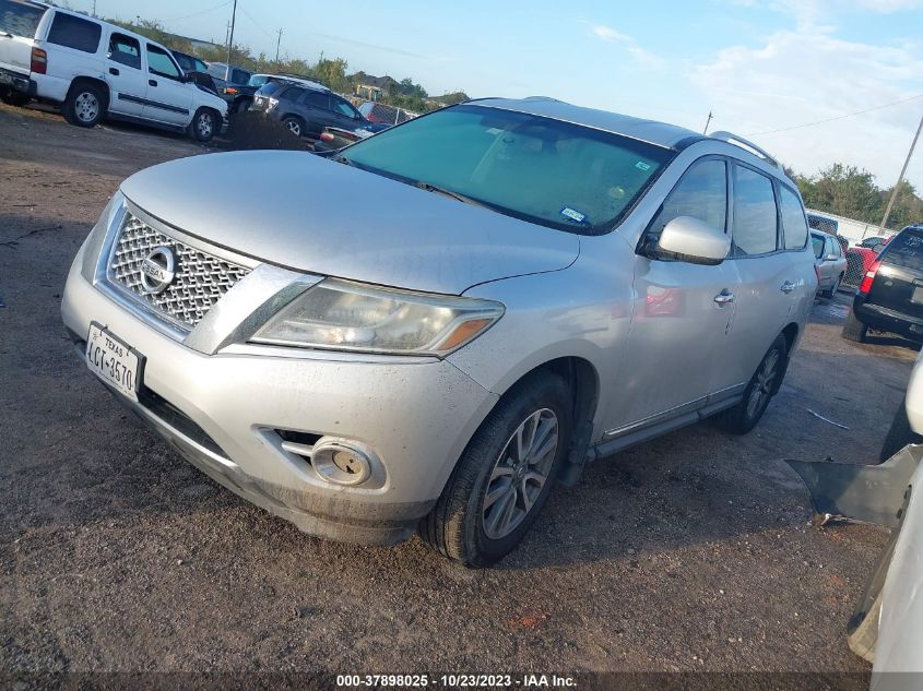 2014 NISSAN PATHFINDER SL - 5N1AR2MN8EC635433