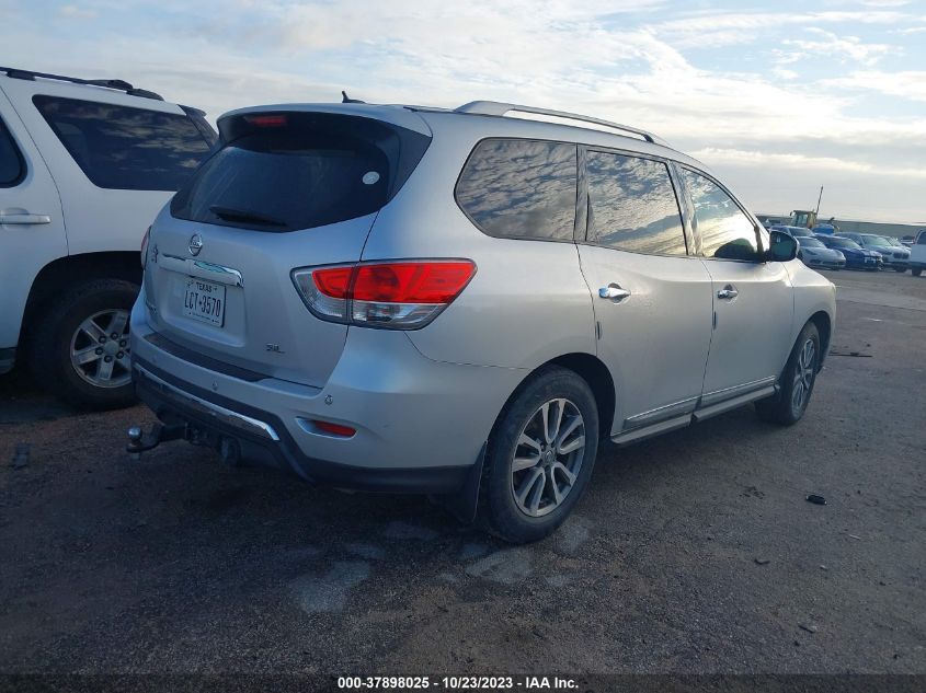 2014 NISSAN PATHFINDER SL - 5N1AR2MN8EC635433