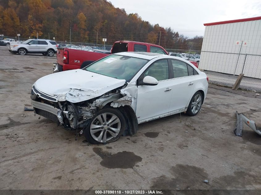 2014 CHEVROLET CRUZE LTZ - 1G1PG5SB4E7137066