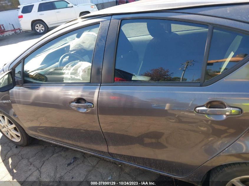 2014 TOYOTA PRIUS C ONE/THREE/TWO/FOUR - JTDKDTB35E1563472