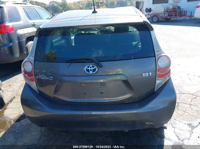 2014 TOYOTA PRIUS C ONE/THREE/TWO/FOUR - JTDKDTB35E1563472