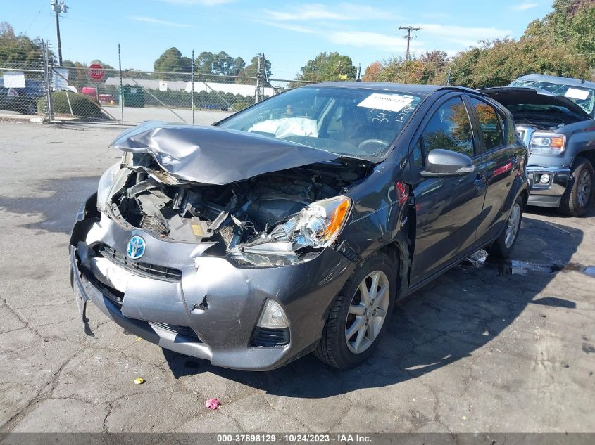 2014 TOYOTA PRIUS C ONE/THREE/TWO/FOUR - JTDKDTB35E1563472