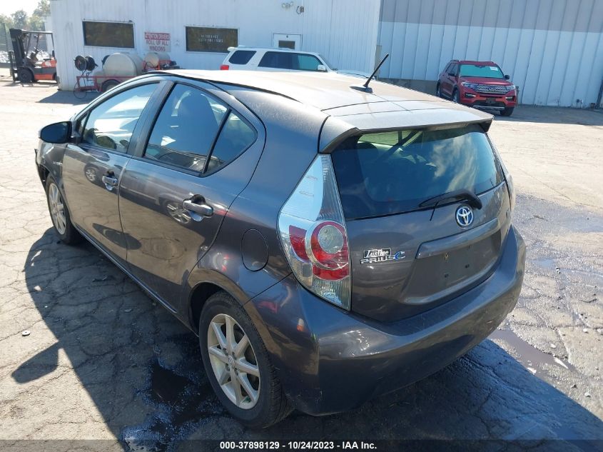 2014 TOYOTA PRIUS C ONE/THREE/TWO/FOUR - JTDKDTB35E1563472