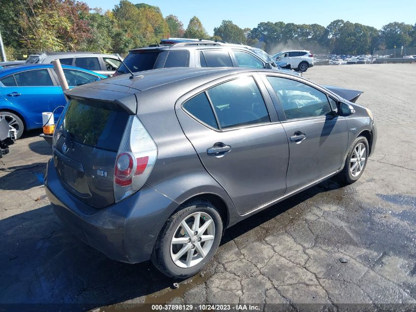 2014 TOYOTA PRIUS C ONE/THREE/TWO/FOUR - JTDKDTB35E1563472