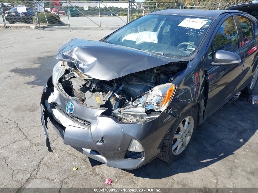 2014 TOYOTA PRIUS C ONE/THREE/TWO/FOUR - JTDKDTB35E1563472