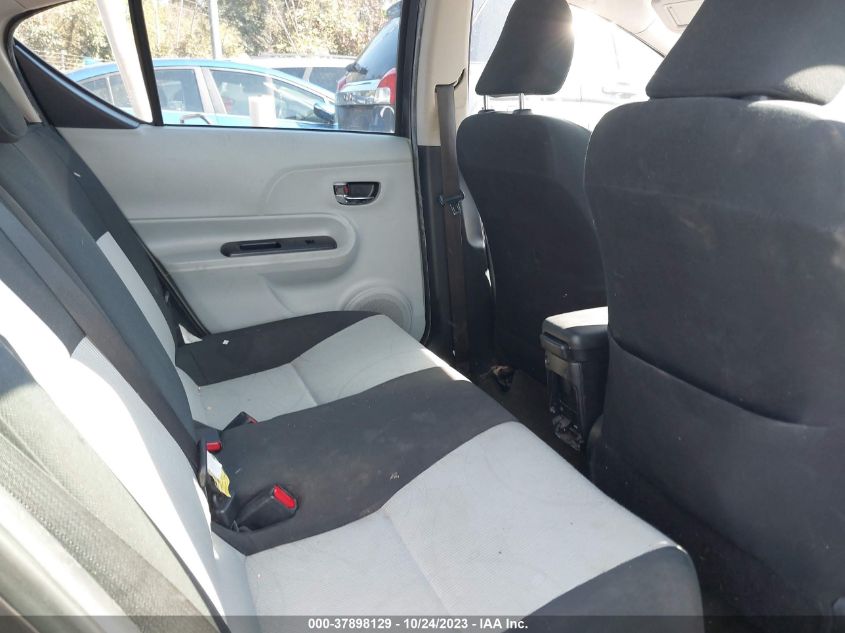 2014 TOYOTA PRIUS C ONE/THREE/TWO/FOUR - JTDKDTB35E1563472