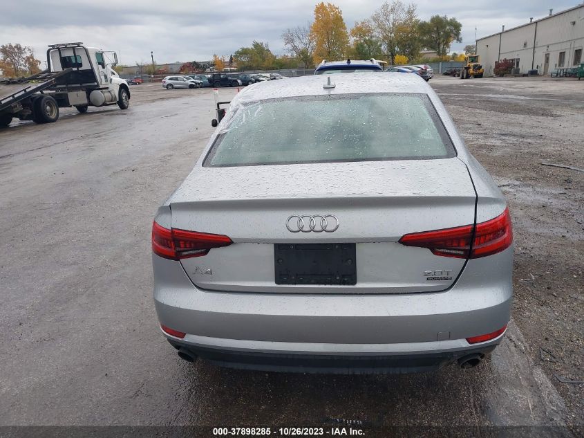 2017 AUDI A4 PREMIUM - WAUANAF45HN030967