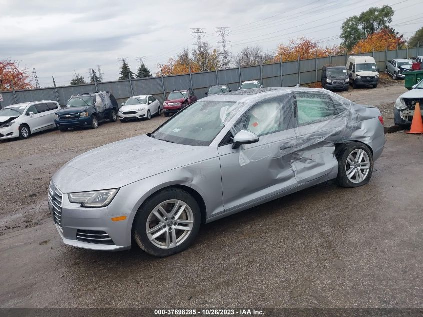 2017 AUDI A4 PREMIUM - WAUANAF45HN030967