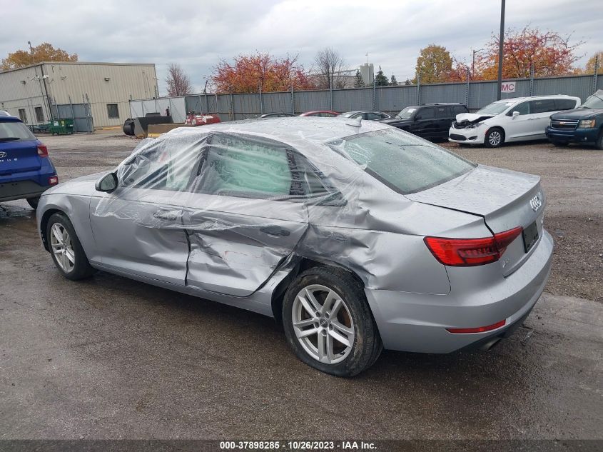 2017 AUDI A4 PREMIUM - WAUANAF45HN030967