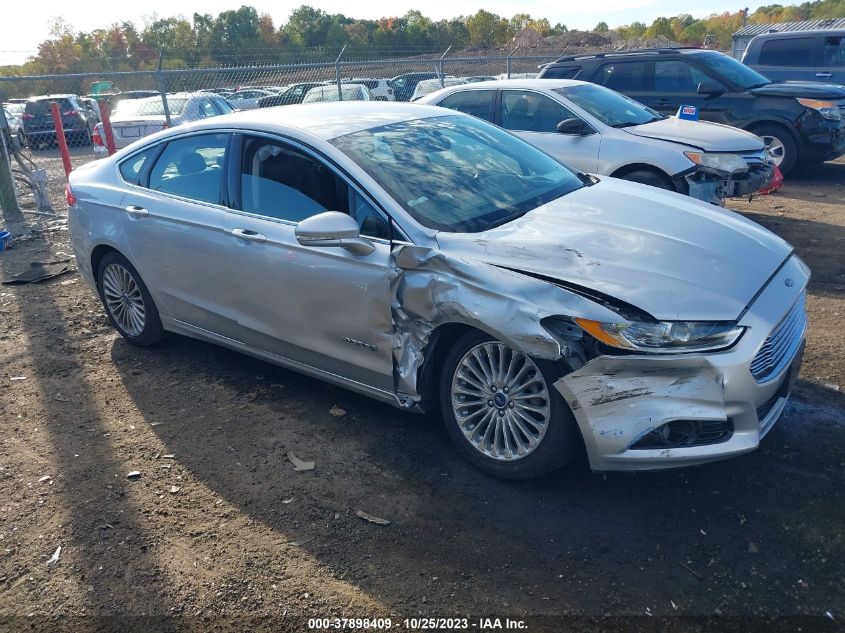 2014 FORD FUSION HYBRID TITANIUM - 3FA6P0RU3ER373705