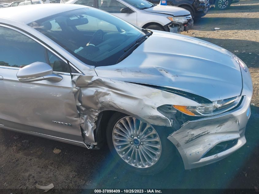 2014 FORD FUSION HYBRID TITANIUM - 3FA6P0RU3ER373705