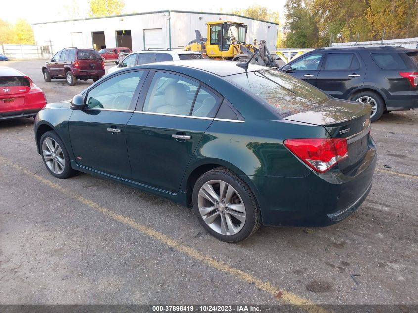 2014 CHEVROLET CRUZE LTZ - 1G1PG5SB4E7207195