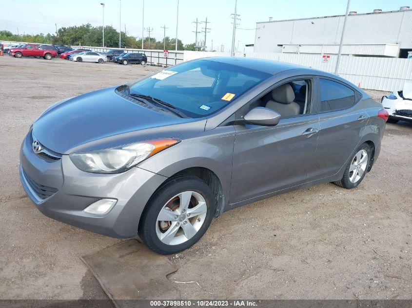 2013 HYUNDAI ELANTRA GLS - 5NPDH4AE8DH425020