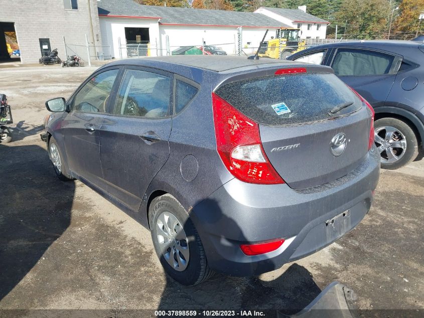 2017 HYUNDAI ACCENT SE - KMHCT5AEXHU310846