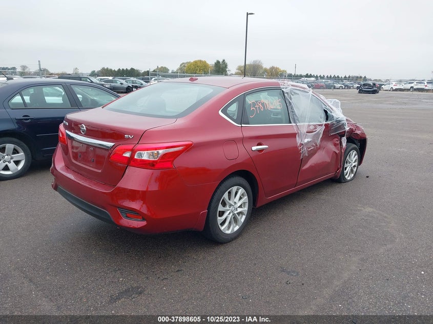 VIN 3N1AB7AP9KY320786 2019 NISSAN SENTRA S/SV/SR/SL