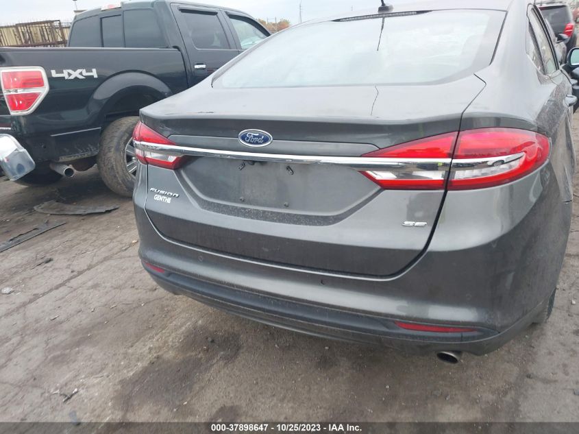 2017 FORD FUSION SE - 3FA6P0H70HR348745