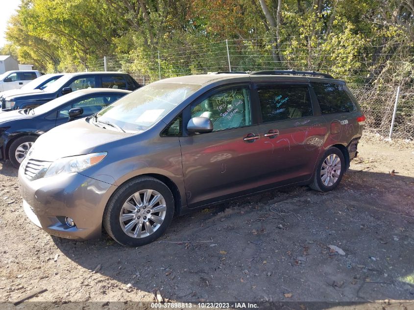 5TDYK3DC0BS013625 2011 TOYOTA SIENNA - Image 2