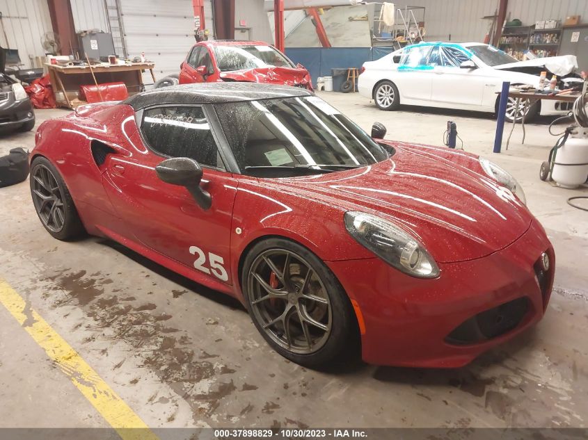 2015 ALFA ROMEO 4C - ZARBAAA44FM163240