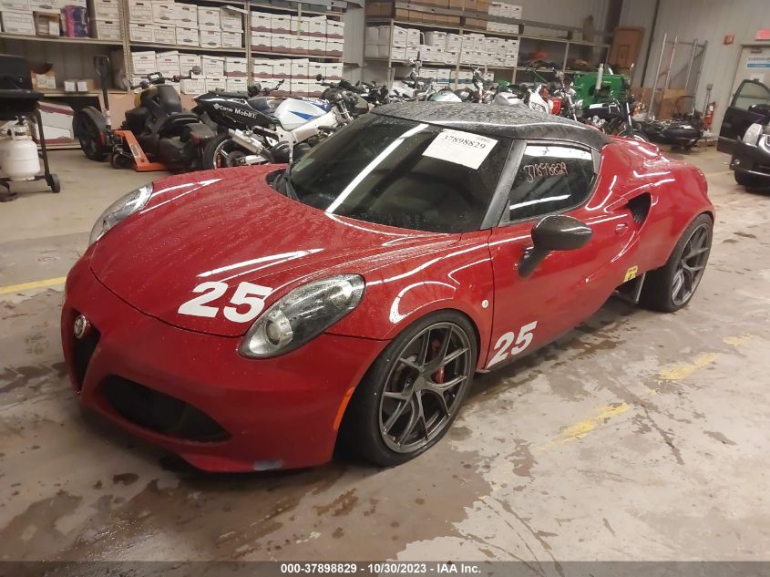 2015 ALFA ROMEO 4C ZARBAAA44FM163240