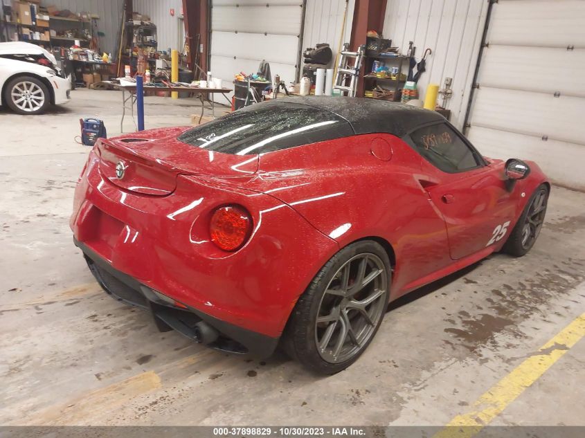 2015 ALFA ROMEO 4C ZARBAAA44FM163240
