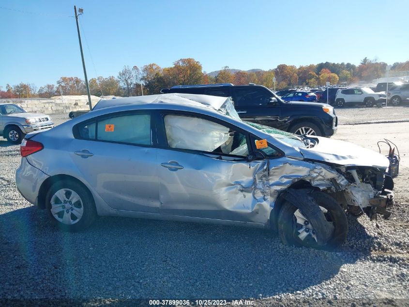 2016 KIA FORTE LX - KNAFK4A6XG5539685