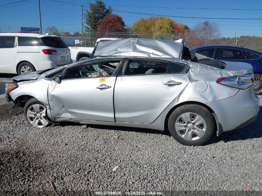 2016 KIA FORTE LX - KNAFK4A6XG5539685