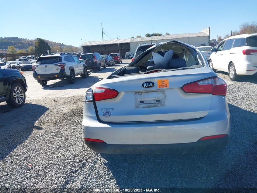 2016 KIA FORTE LX - KNAFK4A6XG5539685