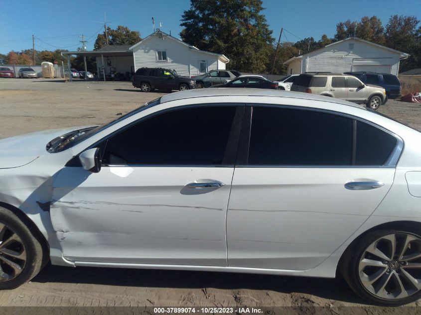 2014 HONDA ACCORD SEDAN SPORT - 1HGCR2F56EA155916