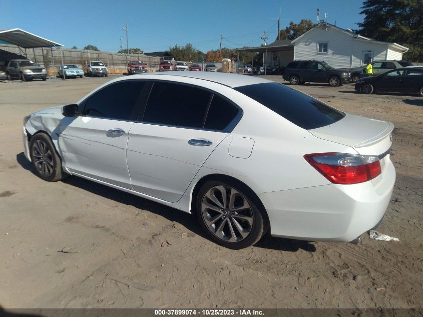 2014 HONDA ACCORD SEDAN SPORT - 1HGCR2F56EA155916