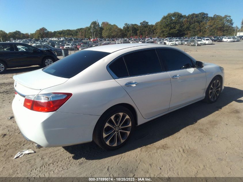 2014 HONDA ACCORD SEDAN SPORT - 1HGCR2F56EA155916