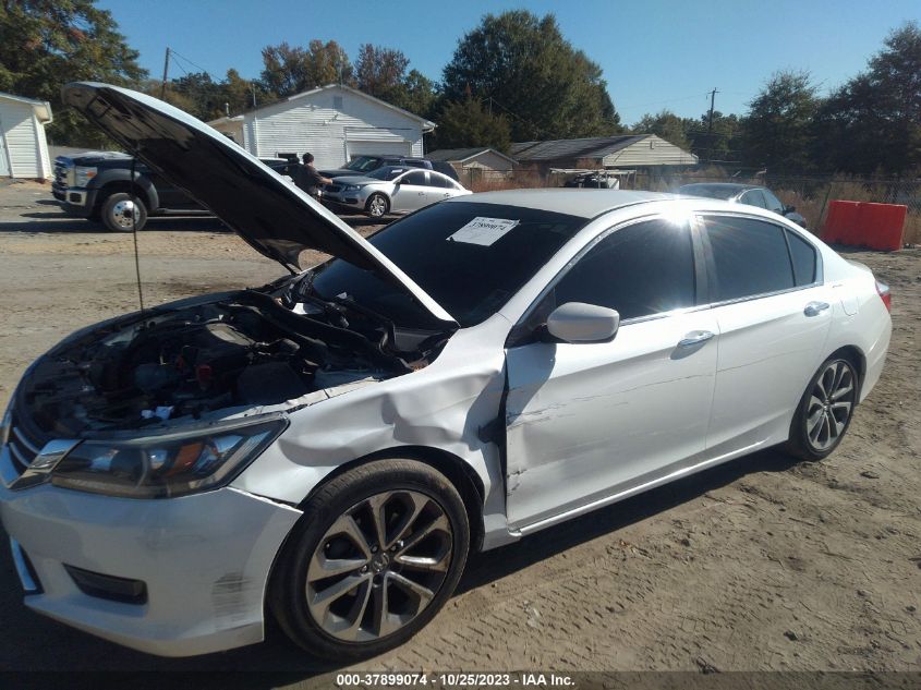 2014 HONDA ACCORD SEDAN SPORT - 1HGCR2F56EA155916