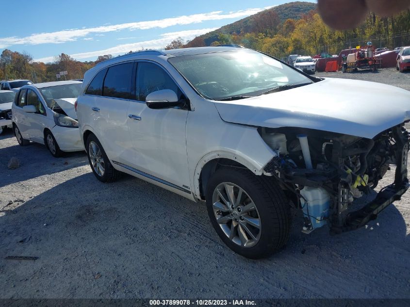 2016 KIA SORENTO SXL - 5XYPKDA52GG164008