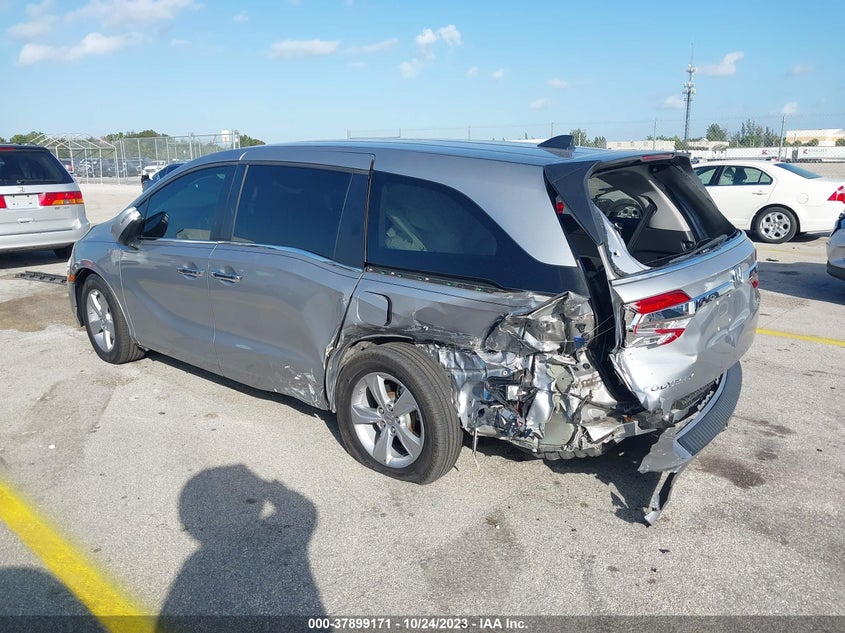 VIN 5FNRL6H71KB062353 2019 HONDA ODYSSEY EXL