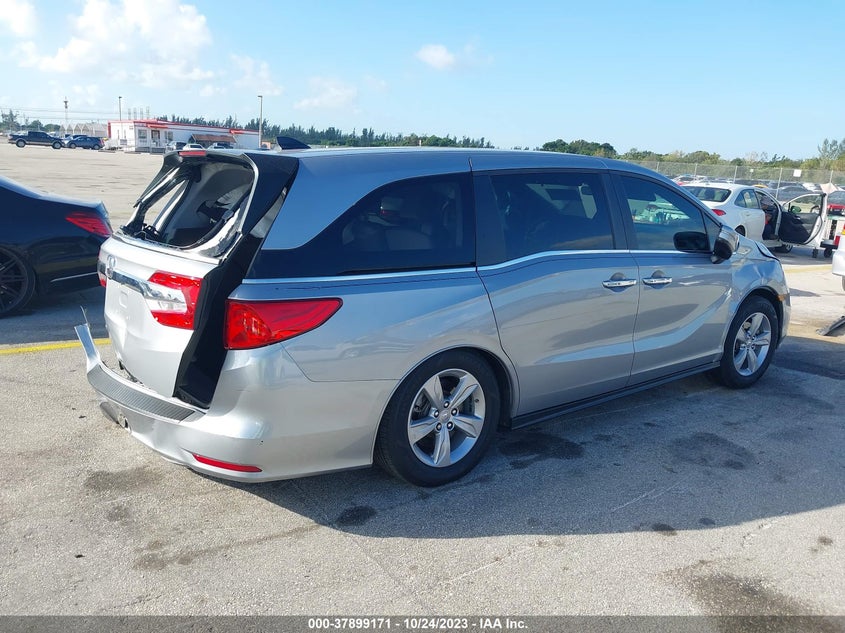 VIN 5FNRL6H71KB062353 2019 HONDA ODYSSEY EXL