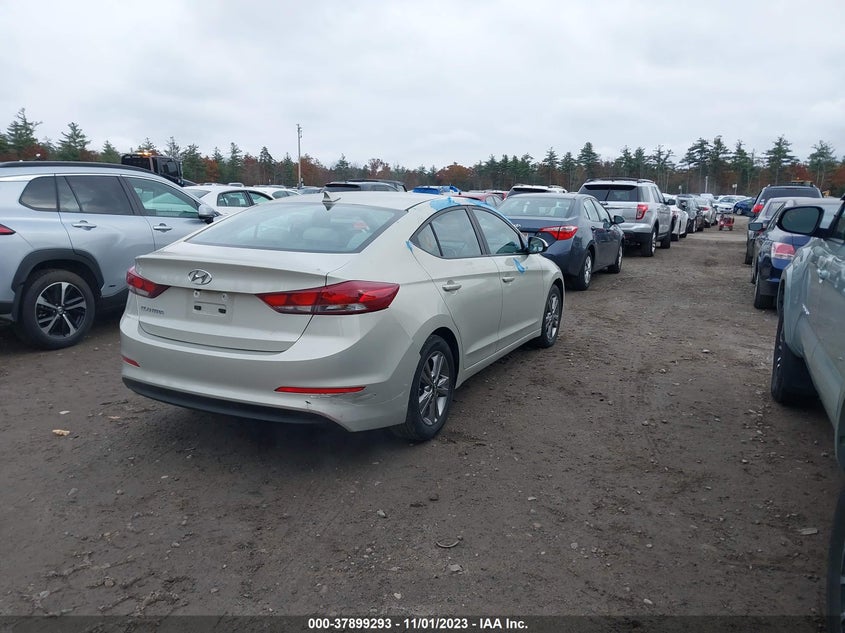 VIN KMHD84LF5HU075388 2017 HYUNDAI ELANTRA SE