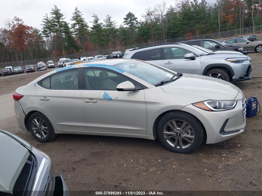 VIN KMHD84LF5HU075388 2017 HYUNDAI ELANTRA SE
