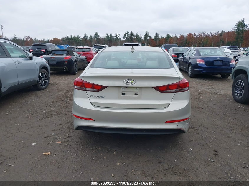 VIN KMHD84LF5HU075388 2017 HYUNDAI ELANTRA SE