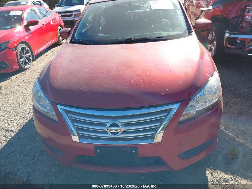 2014 NISSAN SENTRA S/FE+ S/SV/FE+ SV/SR/SL - 3N1AB7AP1EY256098